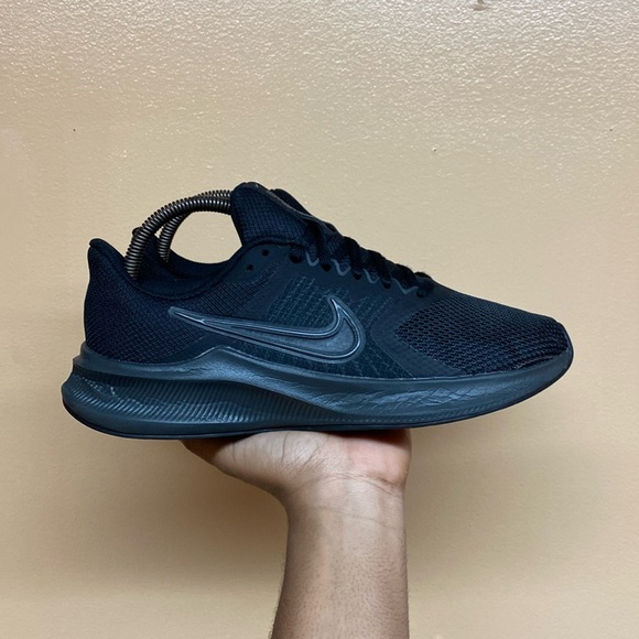 Nike Downshifter 11 Women’s Running Sneakers “Triple Black” - Picture 1 of 17